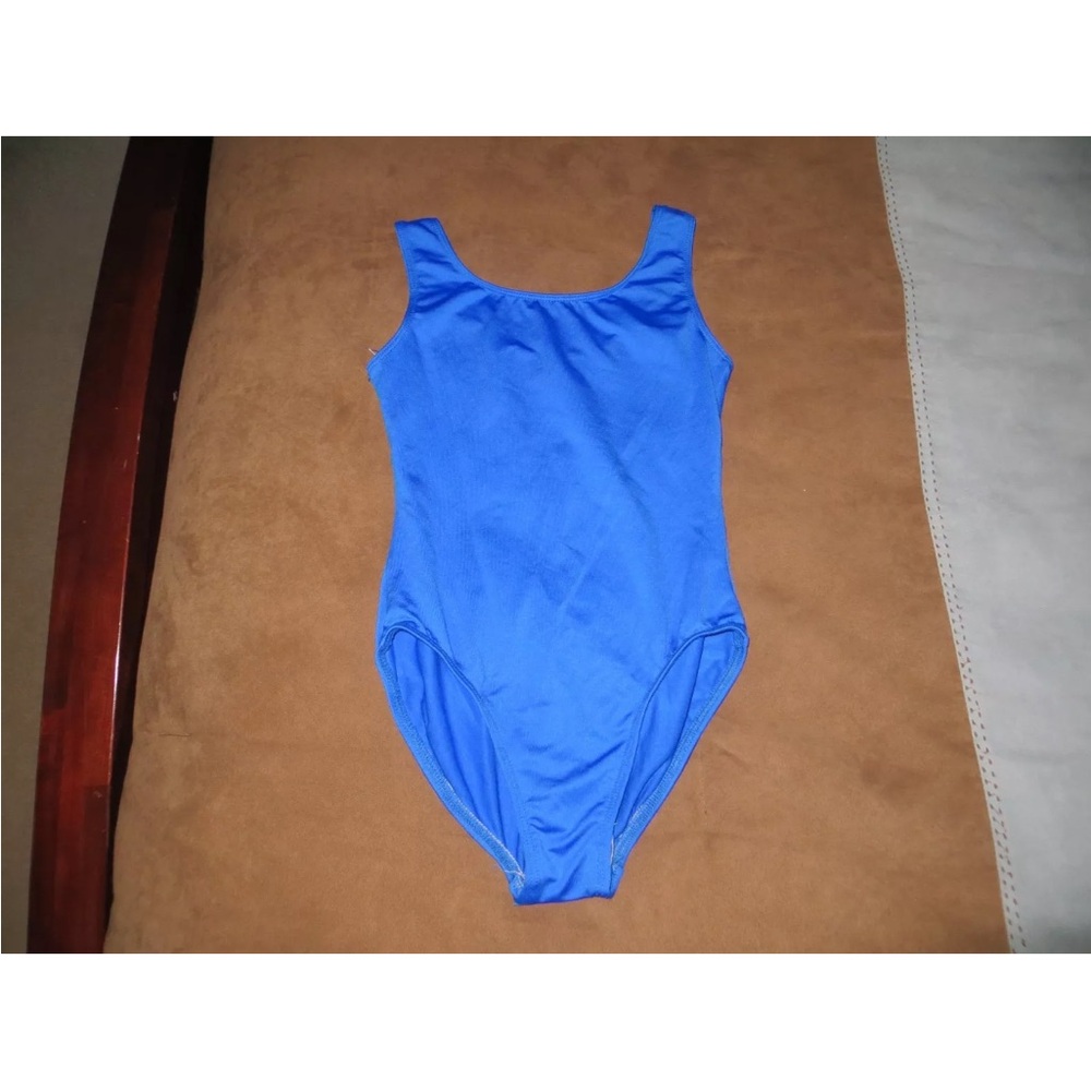 NWOT MotionWear Royal  Blue Small Adult Gymnastics/Dance Leotard